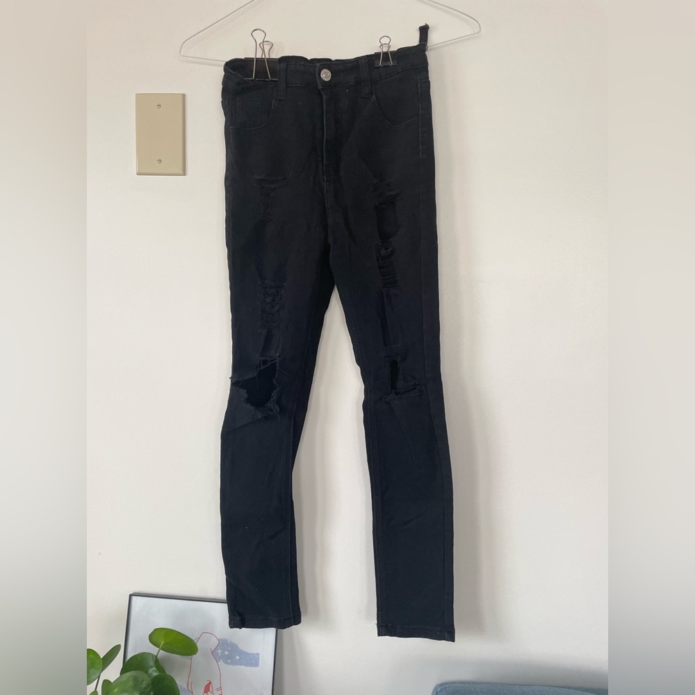 Shein black jeans